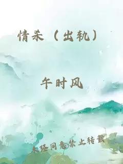 情杀（出轨）