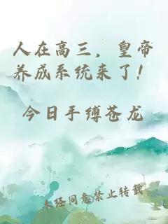 人在高三，皇帝养成系统来了！
