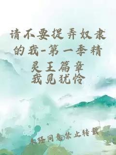 请不要捉弄奴隶的我-第一季精灵王篇章