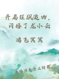 开局狂飙追凶，闪婚了龙小云