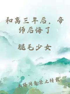 和离三年后，帝师后悔了