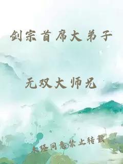 剑宗首席大弟子